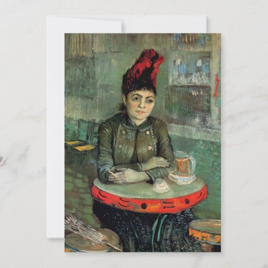 Agostina Segatori, Cafe du Tambourin door Van Gogh (Voorkant)