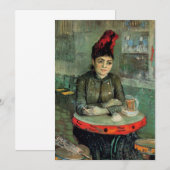 Agostina Segatori, Cafe du Tambourin door Van Gogh (Voorkant / Achterkant)