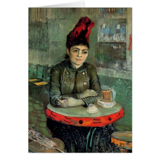Agostina Segatori, Cafe du Tambourin door Van Gogh (Voorkant)