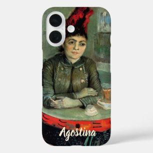 Agostina Segatori, Cafe du Tambourin door Van Gogh iPhone 16 Hoesje