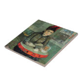 Agostina Segatori, Cafe du Tambourin door Van Gogh Tegeltje (Zijkant)