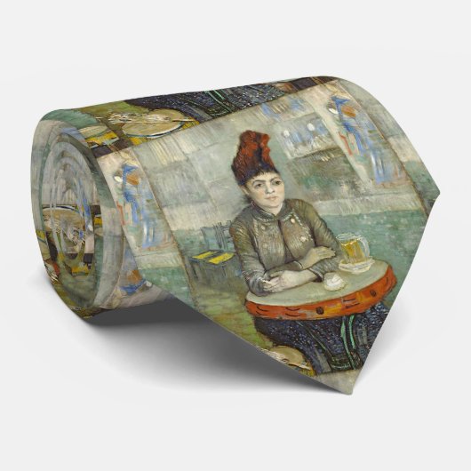 Agostina Segatori in Cafe du Tambourin door Van Go Stropdas (Opgerold)