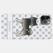 Agouti Alaskaanse Malamute Schattige Cartoon Hond Case-Mate iPhone Case (Achterkant (horizontaal))