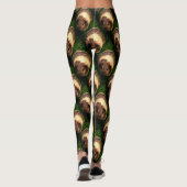 Agouti Guinee Varkens in de gras Leggings (Achterkant)