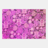 Agra en Suthep in groen, paarse en maroon Inpakpapier Vel (Voorkant 3)