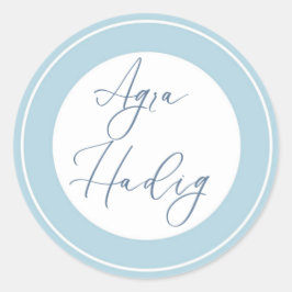 Agra Hadig- Armeense tand viering woorden Ronde Sticker