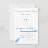 Agra Hadig Tooth Party Kaart (Voorkant)