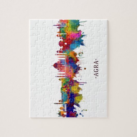 Agra India Skyline Legpuzzel (Verticaal)