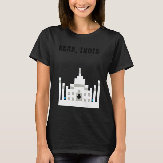 Agra, India the beautiful Taj Mahal T-shirt (Voorkant)