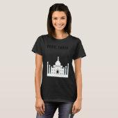 Agra, India the beautiful Taj Mahal T-shirt (Voorkant volledig)