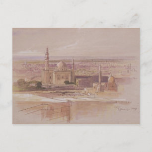 Agra Mosque, Caïro, 1849 Briefkaart