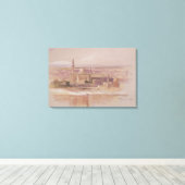 Agra Mosque, Caïro, 1849 Canvas Afdruk (Insitu (Houten vloer))