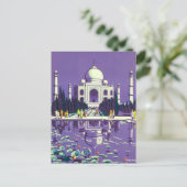 Agra ~ Taj Mahal Briefkaart (Staand voorkant)