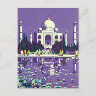 Agra ~ Taj Mahal Briefkaart
