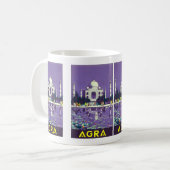 Agra ~ Taj Mahal Koffiemok (Voorkant links)