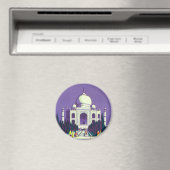 Agra ~ Taj Mahal Magneet (Insitu (Vaatwasser))