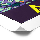 Agra ~ Taj Mahal Poster (Hoek)