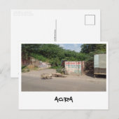 Agra, Uttar Pradesh (India) Briefkaart (Voorkant / Achterkant)