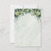 Agradecimientos estilo Verdor de la tarjeta Bedankkaart (Achterkant)