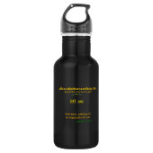 Agrainofmustardseed.com EST 2012 Waterfles (Voorkant)