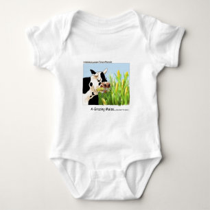 Agrazin' Doolhof Grappige Koe Cartoon Cadeaus Verz Romper