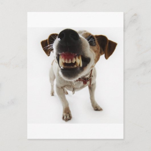 agressief briefkaart (Voorkant)