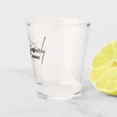 Agressief Gemiddeld Grappig Sarcasme Tussen Barwar Shot Glas (Rechts)