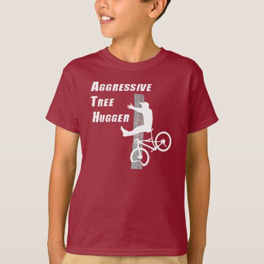 Agressief Kind T-shirt (Voorkant)