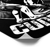 Agressief knuffelen worstelen retro worstelen poster (Hoek)