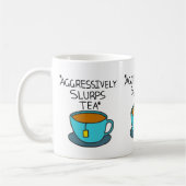 Agressief Slurps Tea Mok (Links)
