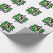Agressief spoor en veld cadeaupapier (Hoek)
