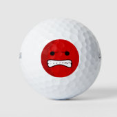 Agressieve golfbal golfballen (Voorkant)