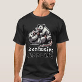 Agressieve knuffels t-shirt (Voorkant)