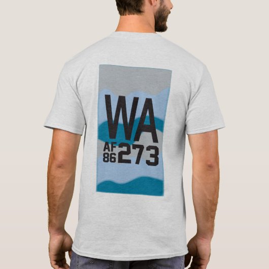 Agressor WA af86 273 T-shirt (Achterkant)