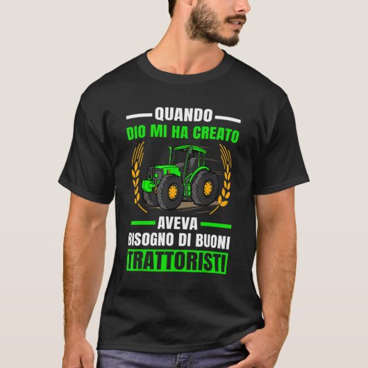 Agriculture Coupons Tractor Tractor T-shirt (Voorkant)