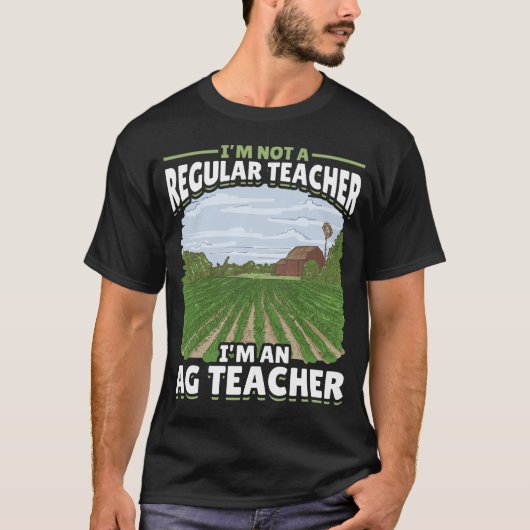 Agriculture Education Funny AG Teacher T-shirt (Voorkant)