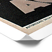 Agrigento, Girgenti, Italië Vintage Travel Poster (Hoek)