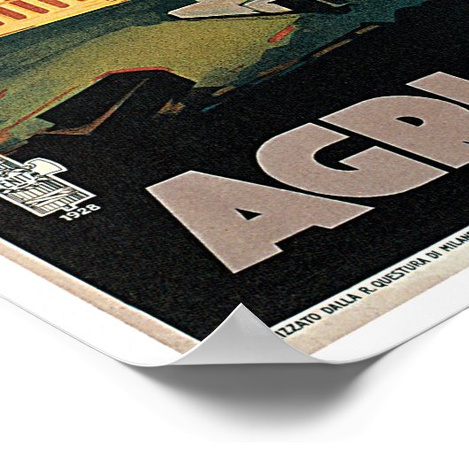 Agrigento Poster (Hoek)