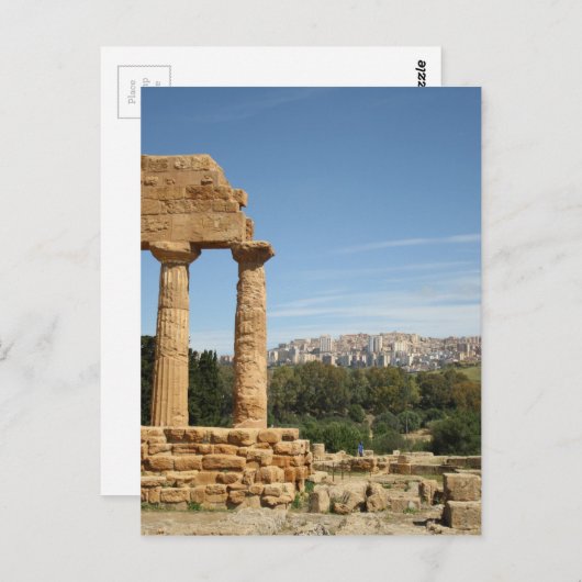 Agrigento, Sicilië Briefkaart (Voorkant / Achterkant)