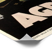 AGRIGENTO Sicilië -Italiaanse vallei van Temples Poster (Hoek)