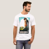 Agrigento Vintage Travel Advertisement T-shirt (Voorkant volledig)