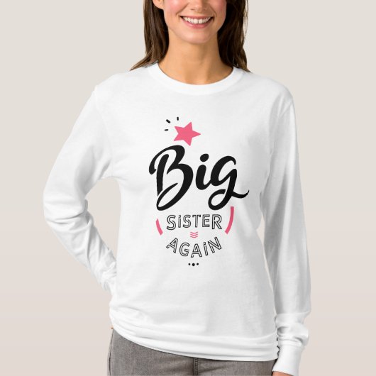 Agrische Big Sister T-shirt (Voorkant)