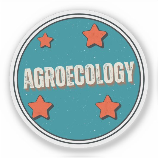 Agroecologie Sticker (Voorkant)