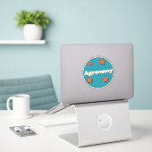Agronomie Sticker (Laptop op bureau)
