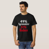 Agronomist Badass T-shirt (Voorkant volledig)