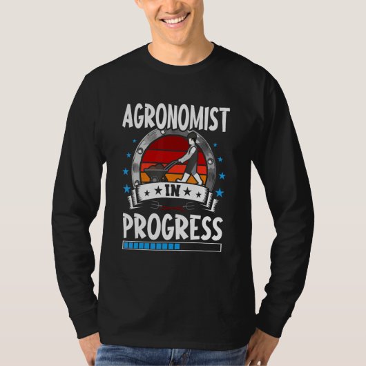 Agronomist In Progress Trainee Student T-shirt (Voorkant)