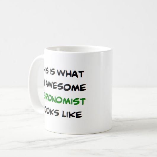 agronoom, geweldige koffiemok (Voorkant links)