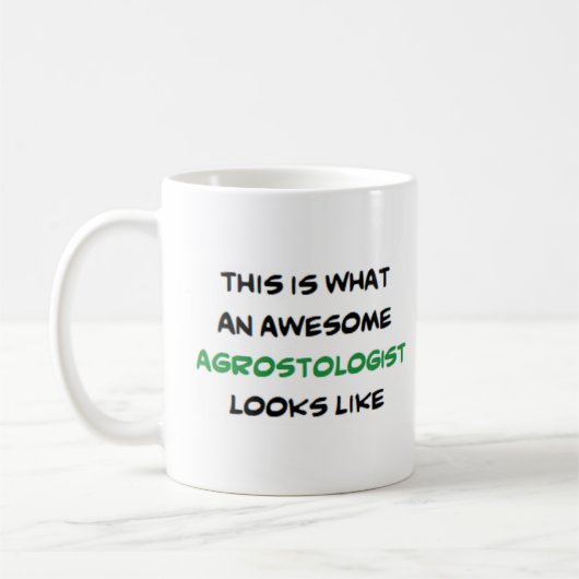agrostoloog, geweldige koffiemok (Links)
