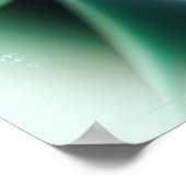 Agua Abstracte Art Poster (Hoek)