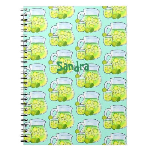 Agua de Limon Y Pepino Notitieboek (Voorkant)